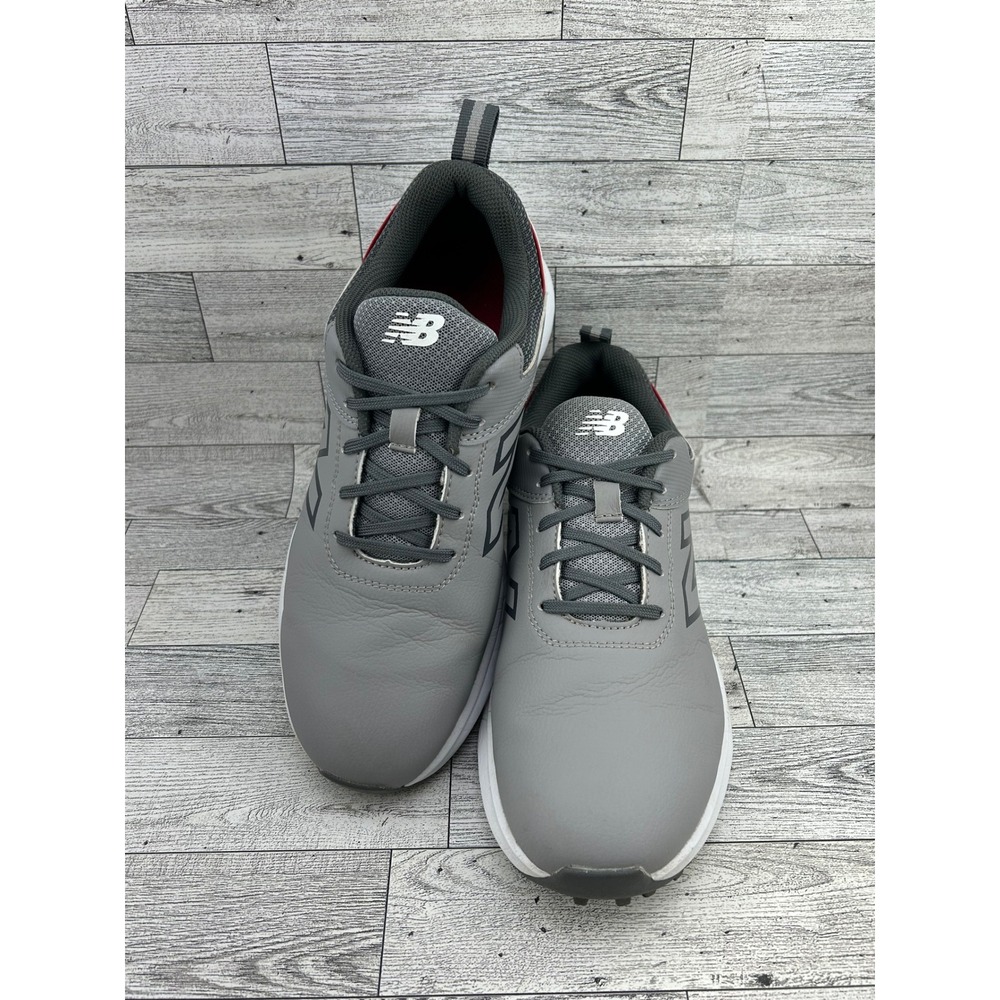 New Balance MG001GR Men Golf Shoes Grey Spikeless Size 8.5 D Medium